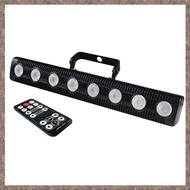 (MUDJ) 8 LED RGBW 4IN1 Wall Wash Lamp DJ Disco Party Par Stage Light Effect for Dance Bar Holiday De