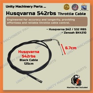 Husqvarna 532rbs 542rbs / BK4310 Throttle Cable Tali Minyak Mesin Rumput