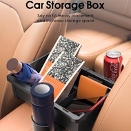 Car Storage Box Car Water Cup Holder Seat Armrest Box Storage Box Adjustable Car Storage Box Car Acc