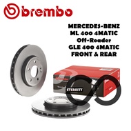 Original Brembo Disc Rotor - Mercedes Benz ML 400 4MATIC Off-Roader / GLE 400 4MATIC