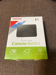 TOSHIBA-東芝-A3-Canvio-Basics-黑靚潮lll-USB-C-1TB-2-5吋