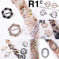 Brooch Ring I Cincin Tudung Bawal I Scarf Ring Jarum (V4)