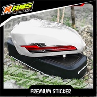 CB STRIPING - HONDA CB STRIPING - TRANSPARENT HONDA CB 100 STICKER
