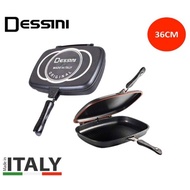 Dessini 36CM Double Sided Non Cast Pan Kuali Periuk Pemanggang Ajaib (36cm)