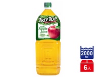 【TreeTop】樹頂 100%純蘋果汁(2000mlx6瓶)