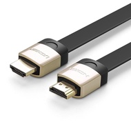 Flat HDMI signal cable supporting 3D Black UGREEN 10262 10261 10260 10259 HD123