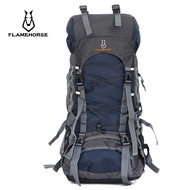60L Backpack Outdoor Backpack Men Women Hiking Bag Rainproof Nylon