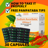 ULTIMA C pampataba na vitamins 30capsule ORIGINAL sodium ascorbate, weight gain, pampalakas kumain f