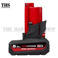 MILWAUKEE M12™ HIGH OUTPUT™ 5.0Ah Battery （M12HB5）