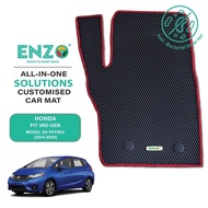 ENZO Car Mat - Honda Fit 3rd Gen Model GK Petrol (2013-2020)