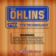Sticker Shock Stiker Ohlins Ttx