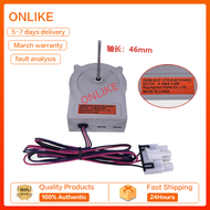พัดลมมอเตอร์พัดลมสองประตูแบบตู้เย็น Haier ใหม่ ODM-001F-27 DC13V EAU61524003 0.344A 4.4W ความยาวเพลา