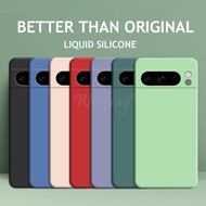For Google Pixel 8 Pro Case Pixel 9 Pro XL Cover Liquid Silicone Rubber Protector TPU Case Pixel 8 P