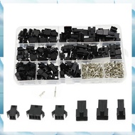 [G V W E] 2.54mm  Terminal Male/Female Pin SM2.54 Cable Plug 2/3/4 Pin Jumper Header Housing Wire Co