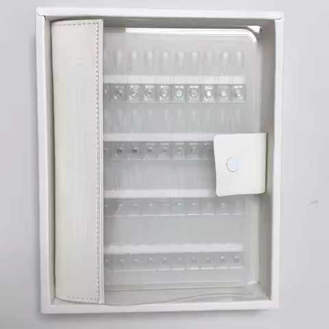 240 Colors New High Quality Magnetic Tip Nail Art Swatch Book Manicure Color Storage Book Acrylic Wo