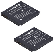 2Pack DMW-BCK7 Battery for Panasonic Lumix DMC-FH25 DMC-FH27 DMC-FP5 DMC-FP7 DMC-FS16 DMC-FS18 DMC-F