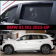 For BMW X1 IX1 2023-UP Car Window Sunshade Car Curtains Anti-Mosquito Car Sunshade UV Protection