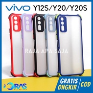 Soft Case VIVO Y12S Y20 Y20S Y20 S Hardcase Anticrack Bumper Case Sili