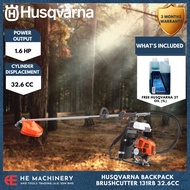 HUSQVARNA BACKPACK BRUSHCUTTER 131RB 32.6CC