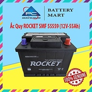 Bình Ắc Quy 12V-55Ah, Ắc Quy ROCKET SMF 55559