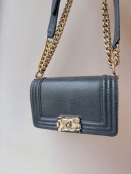 Chanel Boy 稀有蜥蜴皮