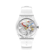 SWATCH SWATCH นาฬิกาสวิส2022 Swatch CLEAR ซีรีส์ใหม่ควอตซ์ so28k100