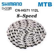 Shimano Acera 8 Speed MTB Chain HG71 HYPERGLIDE 8S Current for E-Bike Mountain Bike Chains 8V Bicycl