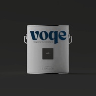 Voqe สีน้ำอะครีลิคแท้ 100% เฉดสีงาดำ สีทาบ้าน ทาอาคารเกรดพรีเมี่ยม เนื้อสีเยอะ