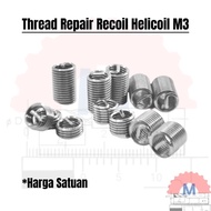 Helicoil M3 Thread repair insert recoil M 3x0.5