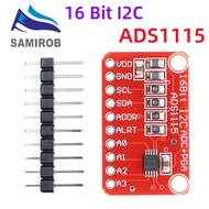ADS1115 Module Red Board 16 Bit I2C ADC 4 Channels with Pro Boost Amplifier for Arduino