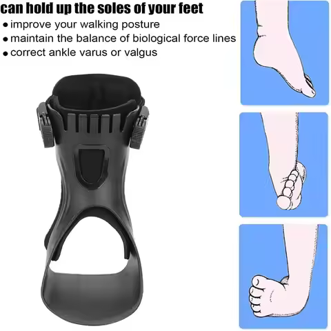 Lightweight AFO Foot Drop Brace Invisible Varus Foot Correction Ankle Brace Support Comfortable Impr