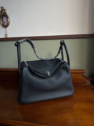 Hermes 愛馬仕 Lindy 30 Noir x Phw 黑銀