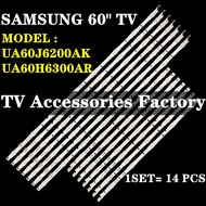 UA60J6200AK UA60H6300AR SAMSUNG 60" TV LED BACKLIGHT(LAMP TV SAMSUNG 60 INCH LED TV BACKLIGHT UA60J6