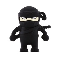 Bone 蹦克 / 造型隨身碟USB3.0-64GB 忍者金賀(黑色)-送盲盒公仔