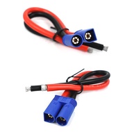 E-WOITD EC5 Male Connector Wire Pigtail Cable  for RC Battery Charger FPV Car Boat E-WOITD