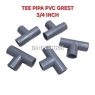 PVC Pipe Tee Pipe Connection T Grest 3/ 4 Inch