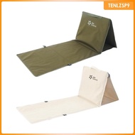 [tenlzsp9] Beach Floor Chair Foldable Chair Compact Chair Practical Cushion Seat Beach Lounger for Sporting Events Travel Picnic