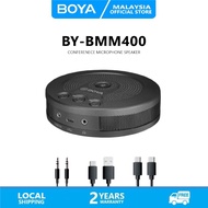 BOYA BY-BMM400 USB Omni-directional Condenser Microphone Speaker. Mic for Meeting