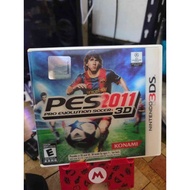 pes2011 3d 3ds used game