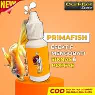 PRIMAFISH - Obat Ikan Dropsy Siknas Sisik Nanas Popeye Ikan Cupang Hias Halfmoon Avatar Blue Rim 15m