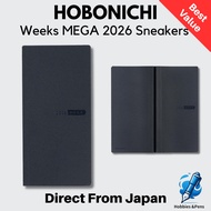 Hobonichi Techo 2026 Weeks MEGA Sneakers Indigo Black January Start Weekly Planner Graph 215 P Japan