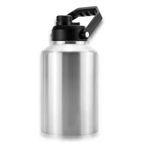 Insulated Water Bottle 68 Oz, Stainless Steel Insulated Vacuum Thermos, 2L Water Jug with Spout Lid 