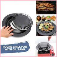 ☾ ۩ ON SALE! Korean Samgyupsal Basic Set Round Grill Pan w/Portable Butane Stove Kitchen Korean BBQ