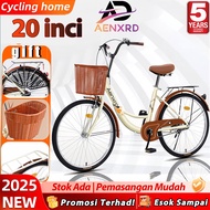 AENXRD Basikal lipat basikal murah 24 inch Basikal Basikal lelaki/wanita Ready Stock Basikal dewasa 