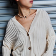 knitCircle - BEST REGARDS Cardigan (3สี) Office collection เสื้อคาร์ดิแกนไหมพรมโอเวอร์ไซส์ แขนยาว ผ่