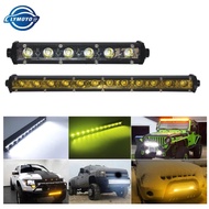 Work Light bar 12V 24V 18W 36W 7*1/11*1inch 6/12LED Driving Fog Offroad Truck Tractor Boat Trailer F