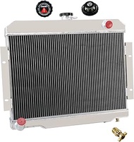 3 Row Aluminum Radiator For Jeep CJ5 CJ6 CJ7 3.8L-5.0L l6/V8 1972-1986 1985 1984