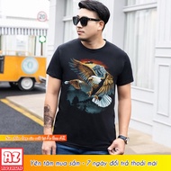 Men's T-shirt with 3d Thai eagle print - bigsize 5XL 6XL 7XL M2988