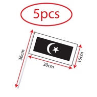 5PCS Terengganu Hand Hold Flag, Hand Held Flag, Hand Flag, Bendera Tangan Terengganu