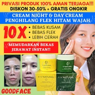 Glowing Face CREAM BPOM V NATURAL TEMULAWAK CREAM DAY N NIGHT ORIGINAL Sold Separately DAY CREAM